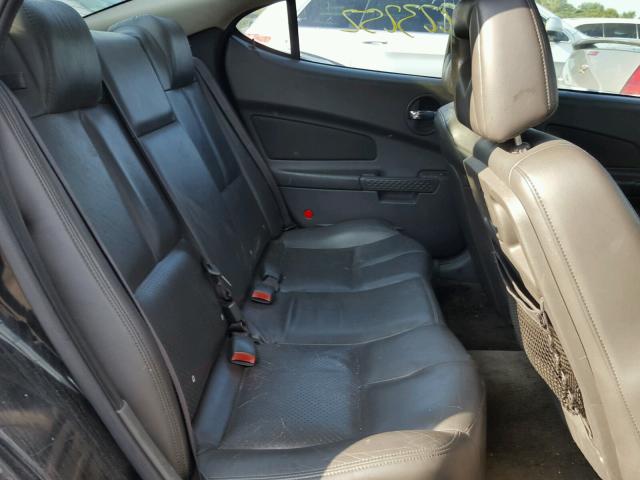 2G2WR524X41107794 - 2004 PONTIAC GRAND PRIX BLACK photo 6
