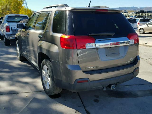 2GKFLTEK7C6153438 - 2012 GMC TERRAIN BROWN photo 3