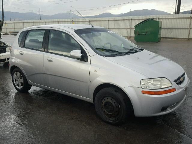 KL1TD666X7B734246 - 2007 CHEVROLET AVEO BASE Gümüş foto 1