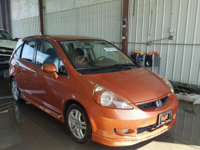 JHMGD38667S036429 - 2007 HONDA FIT S 橙色 照片 1