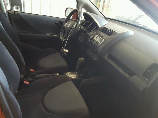 JHMGD38667S036429 - 2007 HONDA FIT S 橙色 照片 5