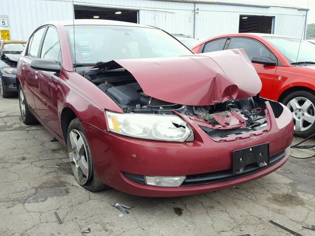 1G8AL55F16Z194557 - 2006 SATURN ION LEVEL MAROON photo 1