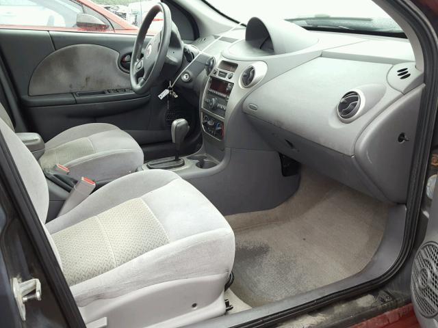 1G8AL55F16Z194557 - 2006 SATURN ION LEVEL MAROON photo 5