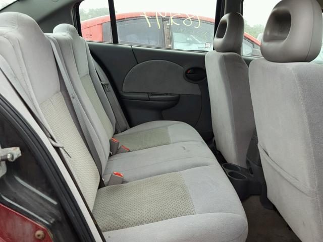 1G8AL55F16Z194557 - 2006 SATURN ION LEVEL MAROON photo 6