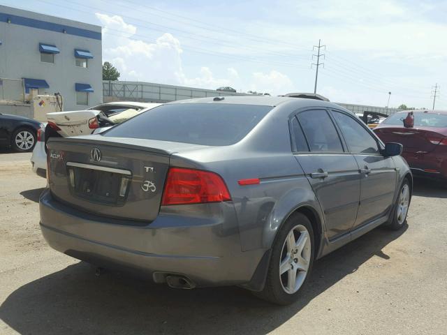 19UUA66284A013025 - 2004 ACURA TL GRAY photo 4