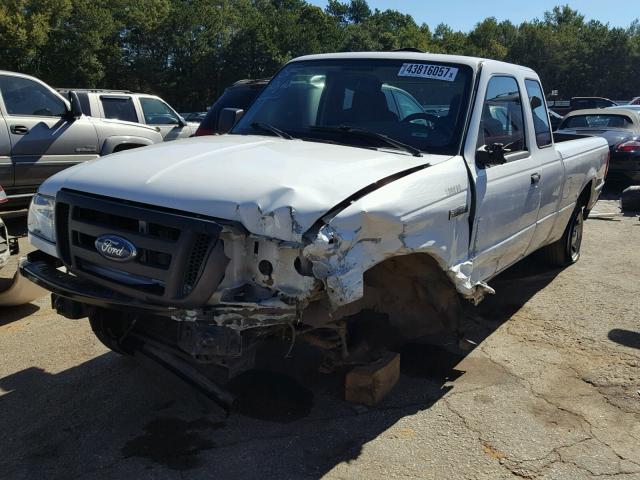 1FTYR14E49PA45189 - 2009 FORD RANGER WHITE photo 2