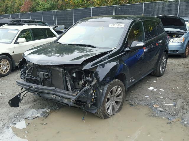 2HNYD2H70BH534953 - 2011 ACURA MDX ADVANC 黑色 照片 2
