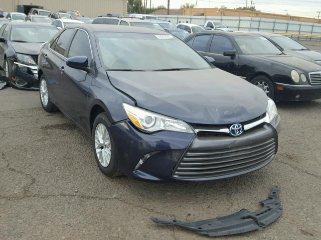4T1BF1FK5GU515029 - 2016 TOYOTA CAMRY LE BLUE photo 1
