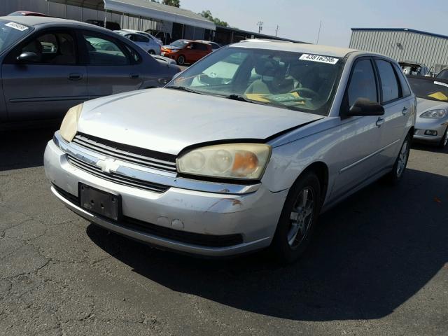 1G1ZT64884F241334 - 2004 CHEVROLET MALIBU MAX 银色 照片 2