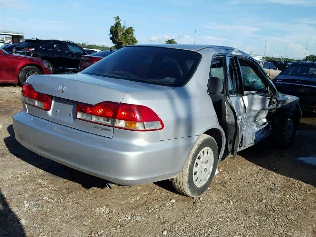 1HGCF86681A100091 - 2001 HONDA ACCORD VAL SILVER photo 4