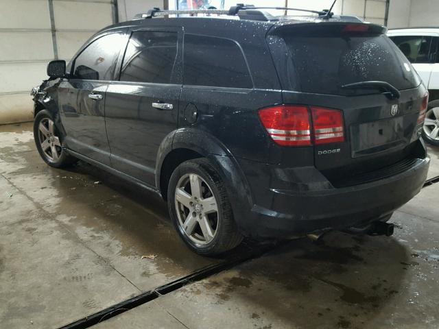 3D4GG67V69T610955 - 2009 DODGE JOURNEY R/ BLACK photo 3