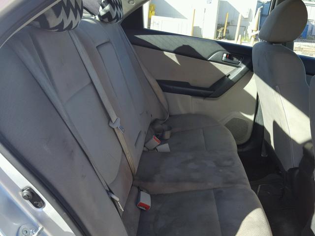 KNAFU4A27A5230903 - 2010 KIA FORTE EX SILVER photo 6