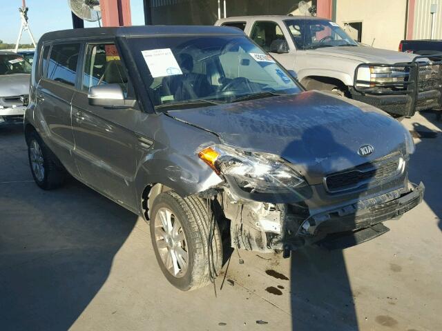 KNDJT2A69D7535593 - 2013 KIA SOUL + GRAY photo 1