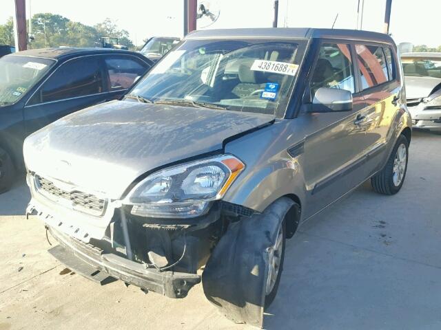 KNDJT2A69D7535593 - 2013 KIA SOUL + GRAY photo 2