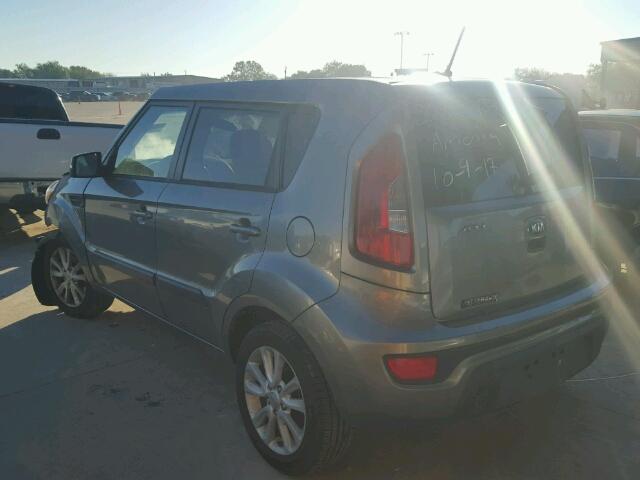 KNDJT2A69D7535593 - 2013 KIA SOUL + GRAY photo 3