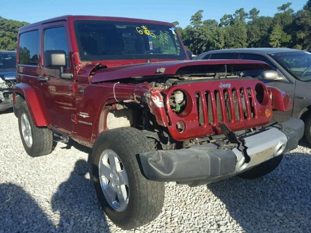 1J4AA5D15BL531434 - 2011 JEEP WRANGLER S RED photo 1