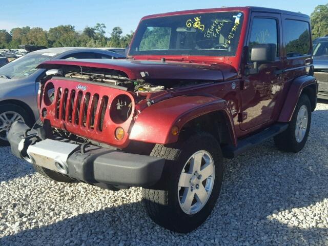 1J4AA5D15BL531434 - 2011 JEEP WRANGLER S RED photo 2