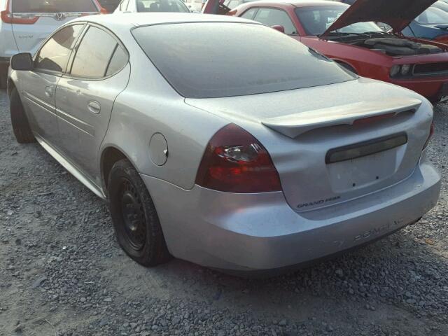 2G2WP552261314845 - 2006 PONTIAC GRAND PRIX Gümüş foto 3