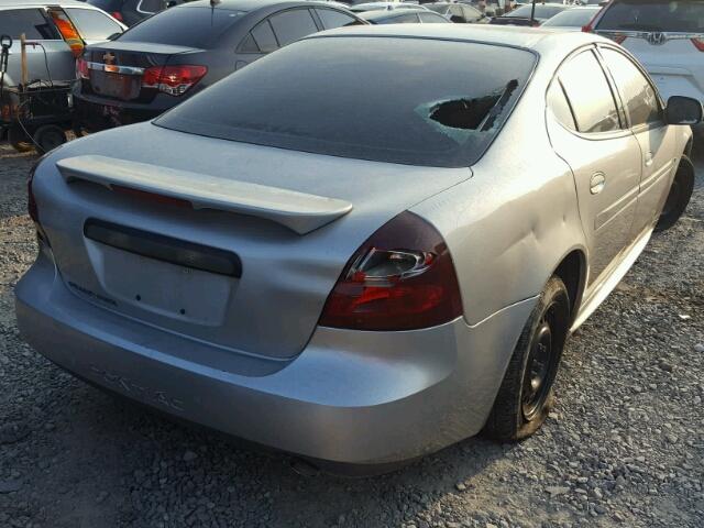 2G2WP552261314845 - 2006 PONTIAC GRAND PRIX Gümüş foto 4