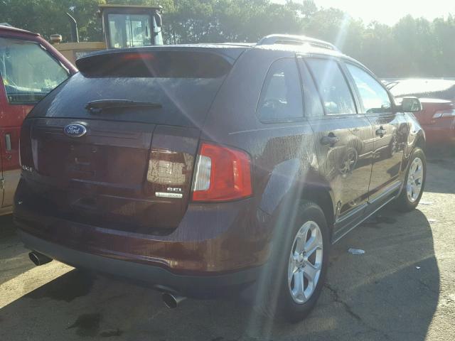 2FMDK3J92CBA87974 - 2012 FORD EDGE Bordo fotoğraf 4