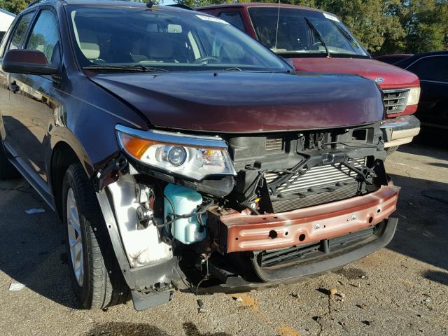 2FMDK3J92CBA87974 - 2012 FORD EDGE Bordo fotoğraf 9