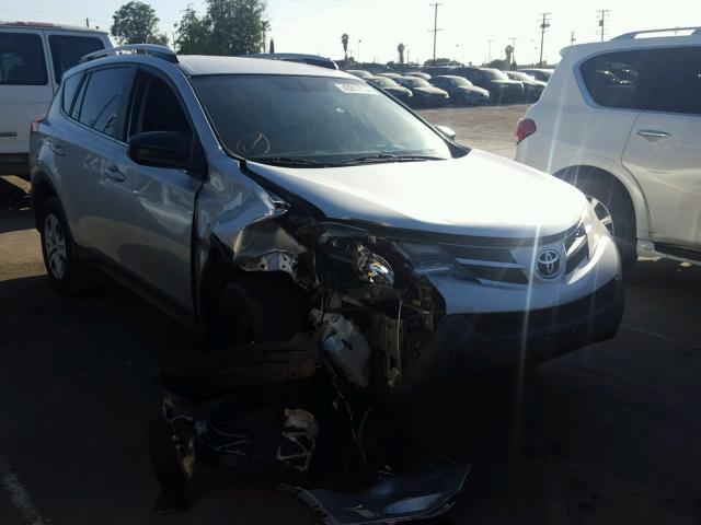 2T3ZFREV8DW024787 - 2013 TOYOTA RAV4 LE SILVER photo 1