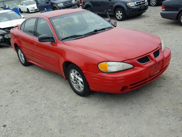 1G2NF52T21M609839 - 2001 PONTIAC GRAND AM S Qırmızı foto 1
