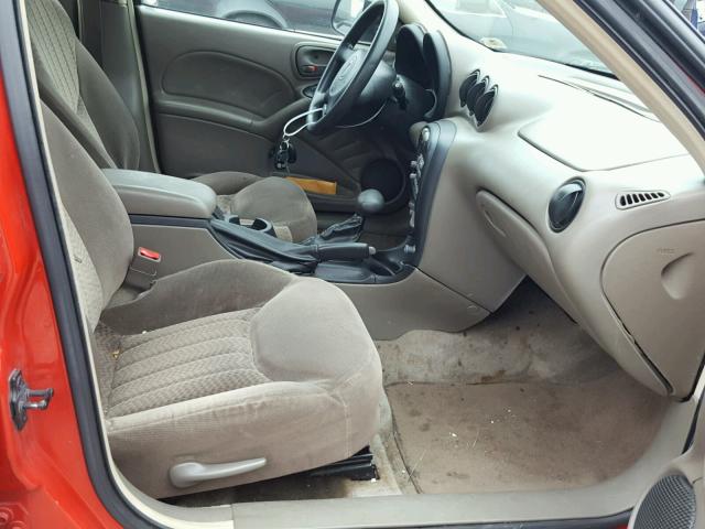 1G2NF52T21M609839 - 2001 PONTIAC GRAND AM S Qırmızı foto 5