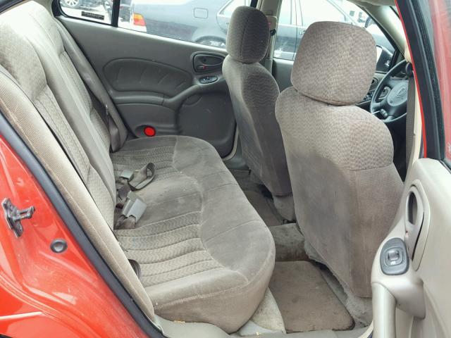 1G2NF52T21M609839 - 2001 PONTIAC GRAND AM S Qırmızı foto 6