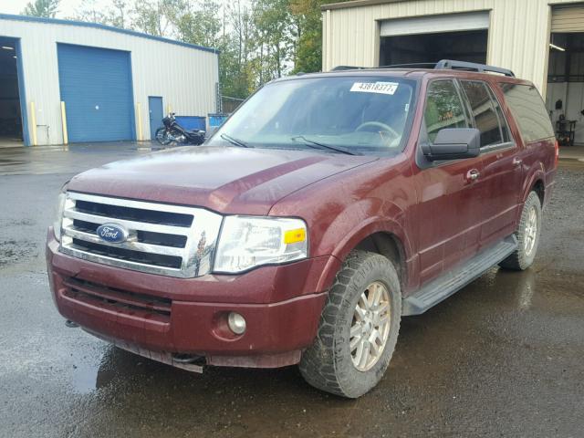 1FMJK1J58CEF11487 - 2012 FORD EXPEDITION BURGUNDY photo 2