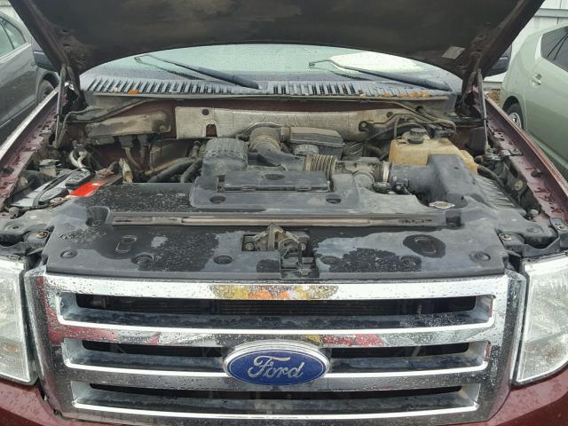 1FMJK1J58CEF11487 - 2012 FORD EXPEDITION BURGUNDY photo 7