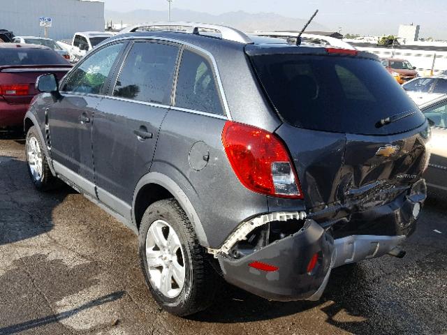 3GNAL1EK6DS616240 - 2013 CHEVROLET CAPTIVA LS 灰色 照片 3