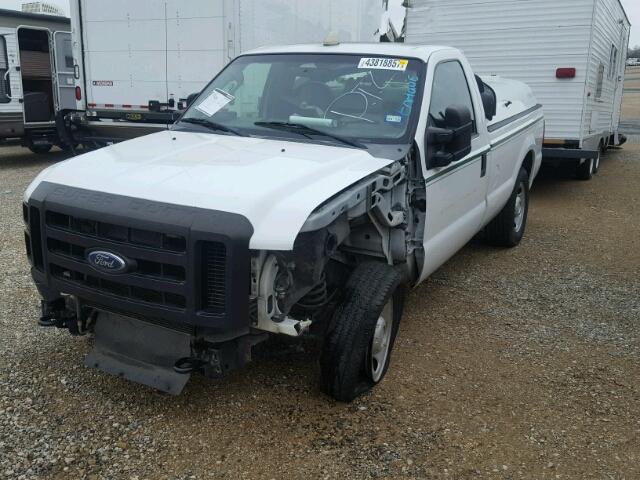 1FTSF305X9EA39957 - 2009 FORD F350 SUPER WHITE photo 2