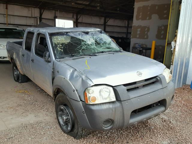 1N6ED29X32C331899 - 2002 NISSAN FRONTIER C SILVER photo 1