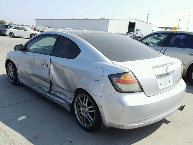 JTKDE177160118734 - 2006 TOYOTA SCION TC 银色 照片 3