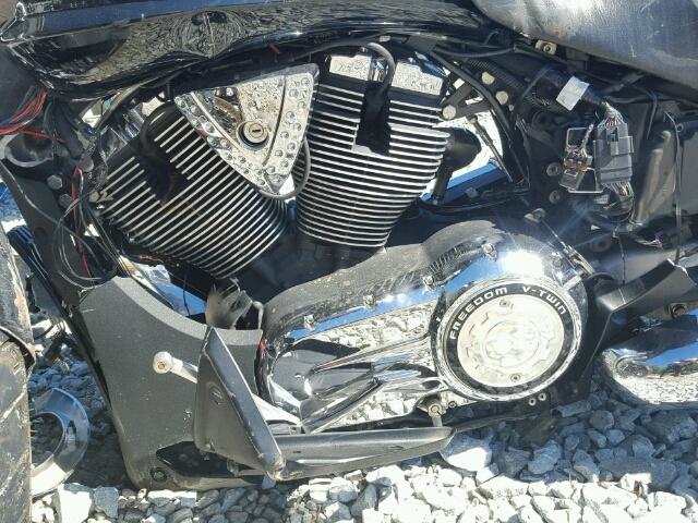 5VPDB36N8B3004221 - 2011 VICTORY MOTORCYCLES CROSS COUN Черный фото 7