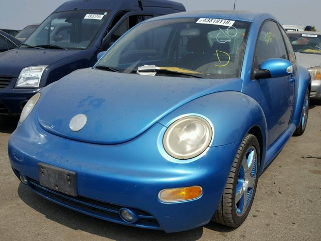 3VWGK31C04M421512 - 2004 VOLKSWAGEN NEW BEETLE ლურჯი ფოტო 2