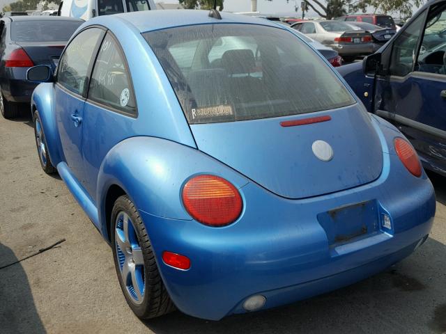 3VWGK31C04M421512 - 2004 VOLKSWAGEN NEW BEETLE ლურჯი ფოტო 3