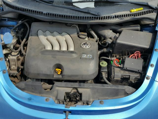 3VWGK31C04M421512 - 2004 VOLKSWAGEN NEW BEETLE ლურჯი ფოტო 7