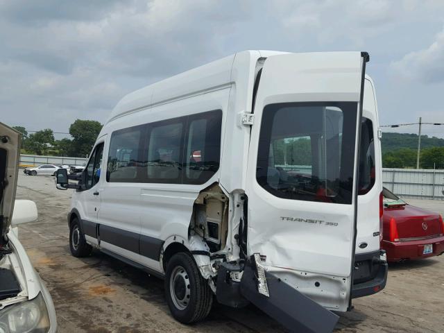 1FBAX2XM3FKA38392 - 2015 FORD TRANSIT T- WHITE photo 3