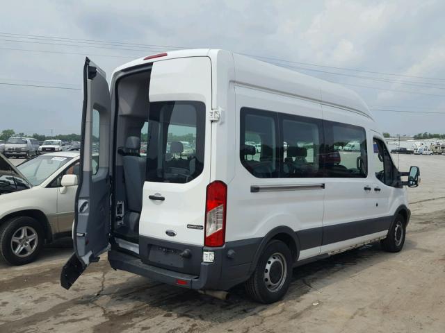 1FBAX2XM3FKA38392 - 2015 FORD TRANSIT T- WHITE photo 4