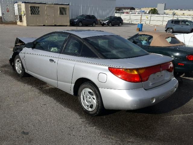 1G8ZP12872Z205481 - 2002 SATURN SC1 SILVER photo 3