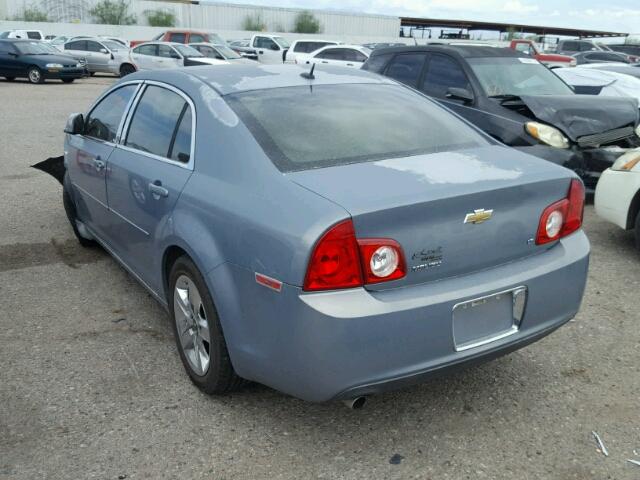 1G1ZH57B084269861 - 2008 CHEVROLET MALIBU 1LT BLUE photo 3