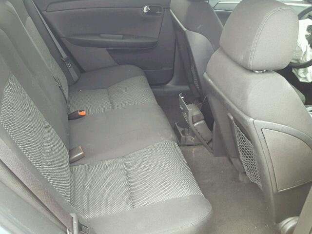 1G1ZH57B084269861 - 2008 CHEVROLET MALIBU 1LT BLUE photo 6