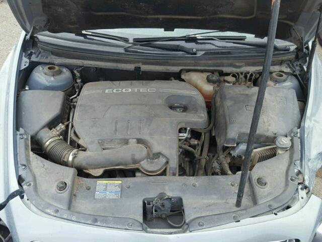 1G1ZH57B084269861 - 2008 CHEVROLET MALIBU 1LT BLUE photo 7