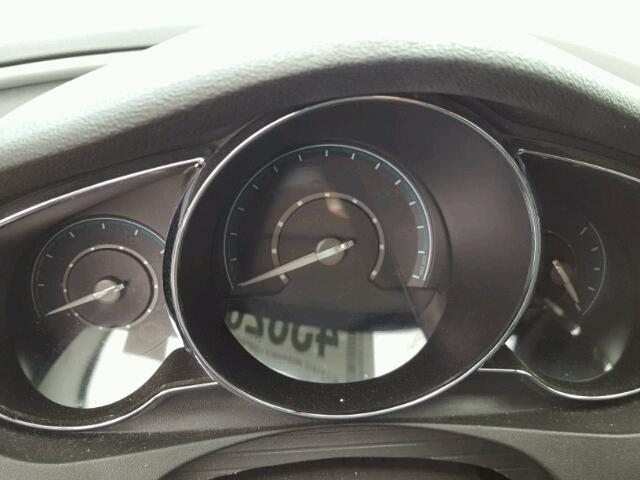 1G1ZH57B084269861 - 2008 CHEVROLET MALIBU 1LT BLUE photo 8