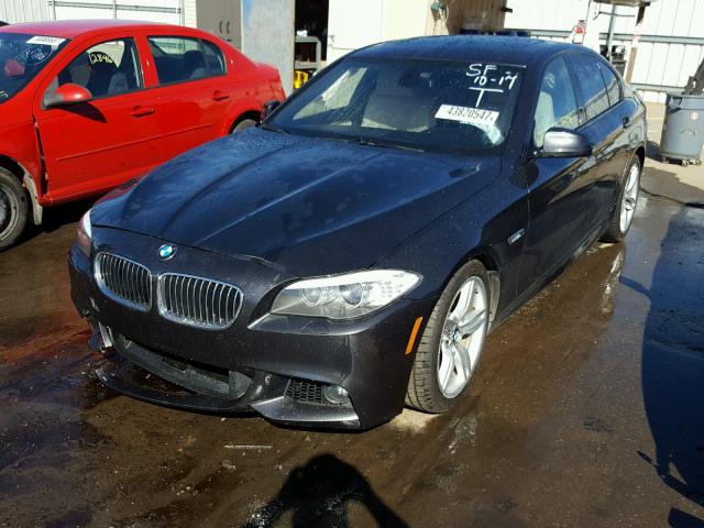 WBAFR7C58BC606791 - 2011 BMW 535 CHARCOAL photo 2