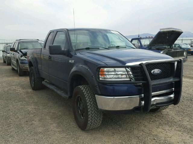 1FTRX14W18FA48901 - 2008 FORD F150 BLUE photo 1