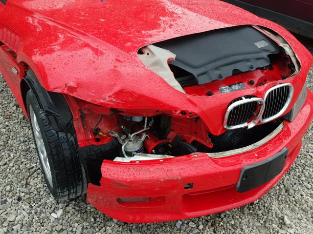 WBACN53491LL46331 - 2001 BMW Z3 3.0 RED photo 9