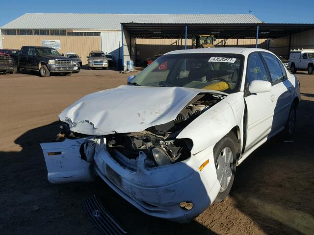 1G1ND52M3X6255684 - 1999 CHEVROLET MALIBU WHITE photo 2